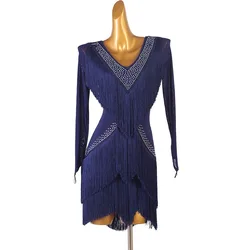 Robe de brevLatine pour Femme, Tenue de Spectacle, Costume de dehors, Jupe, Vêtements de Salle de Bal, Nouvelle Collection 2024