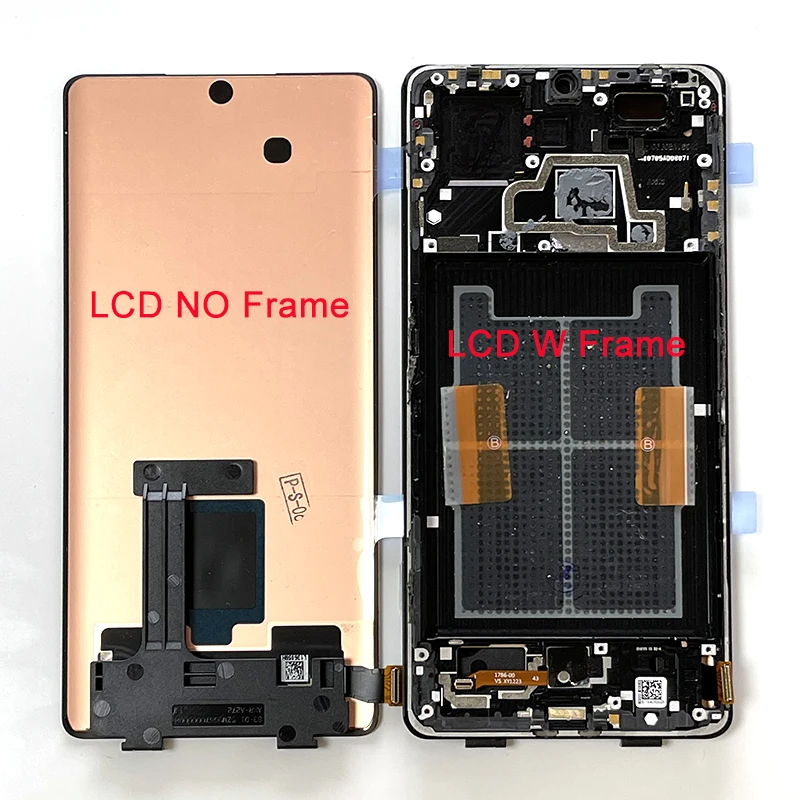 6.67  Original AMOLED LCD For Xiaomi Mi Mix4 LCD Display Screen Touch Panel Screen Digitizer For Xiaomi Mix 4 Mi Mix 4 LCD Frame