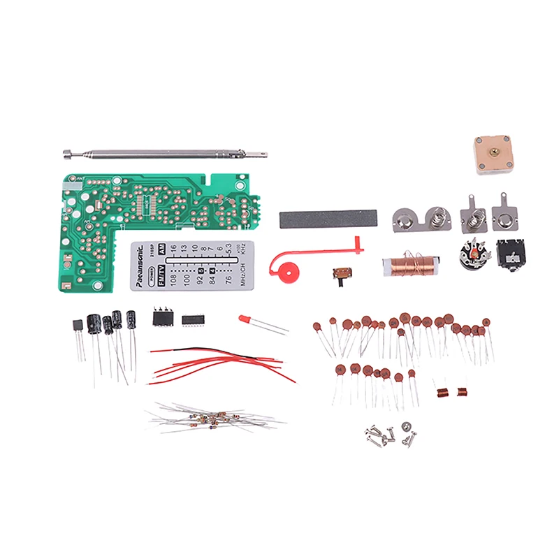 CF210SP AM/FM Stereo Radio Kit DIY Electronic Assemble Set Kit For Learner DropShip DIY Laboratory Portable FM AM Radio DIY Part