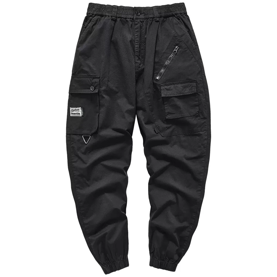 Mens Techwear Cargo Pants Men Joggers Sweatpants Streetwear Pants Fashion Vintage Paratrooper Trousers Male