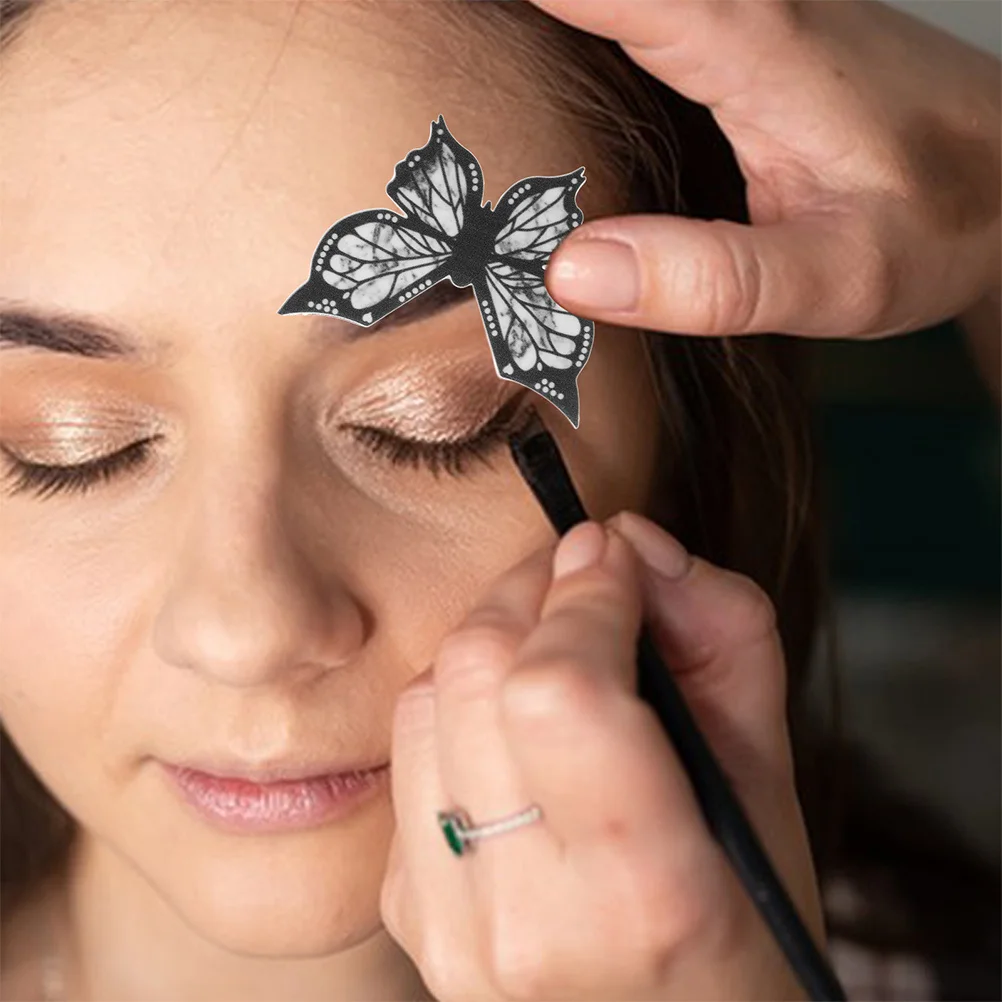 Vlinder Eyeliner Pen Sjabloon Herbruikbare Siliconen Oogmake-up Sjabloon Flexibele Dames Ooglijn Sjabloon Make-up Tool Nauwkeurig
