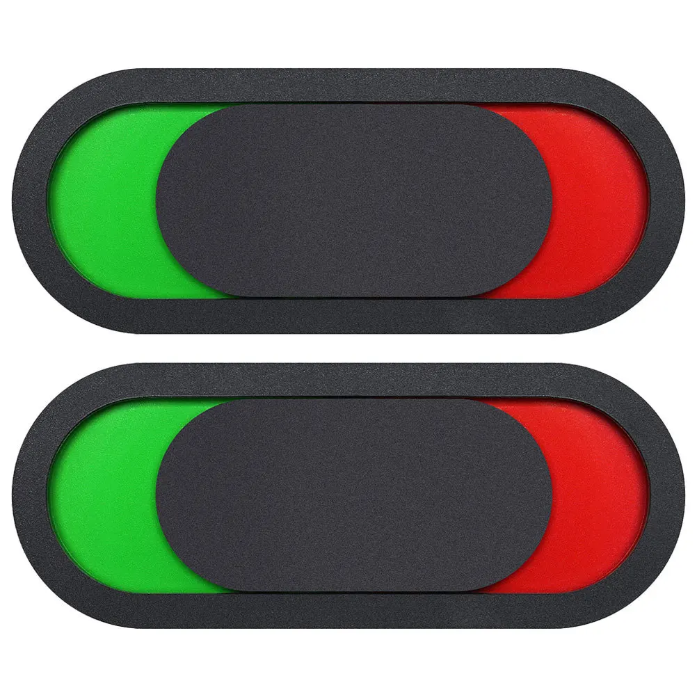 2Pcs Multi-Use Door Sign Blank Vacant Occupied Simple Installation for Hotels Offices Bathrooms Privacy Sign Slider