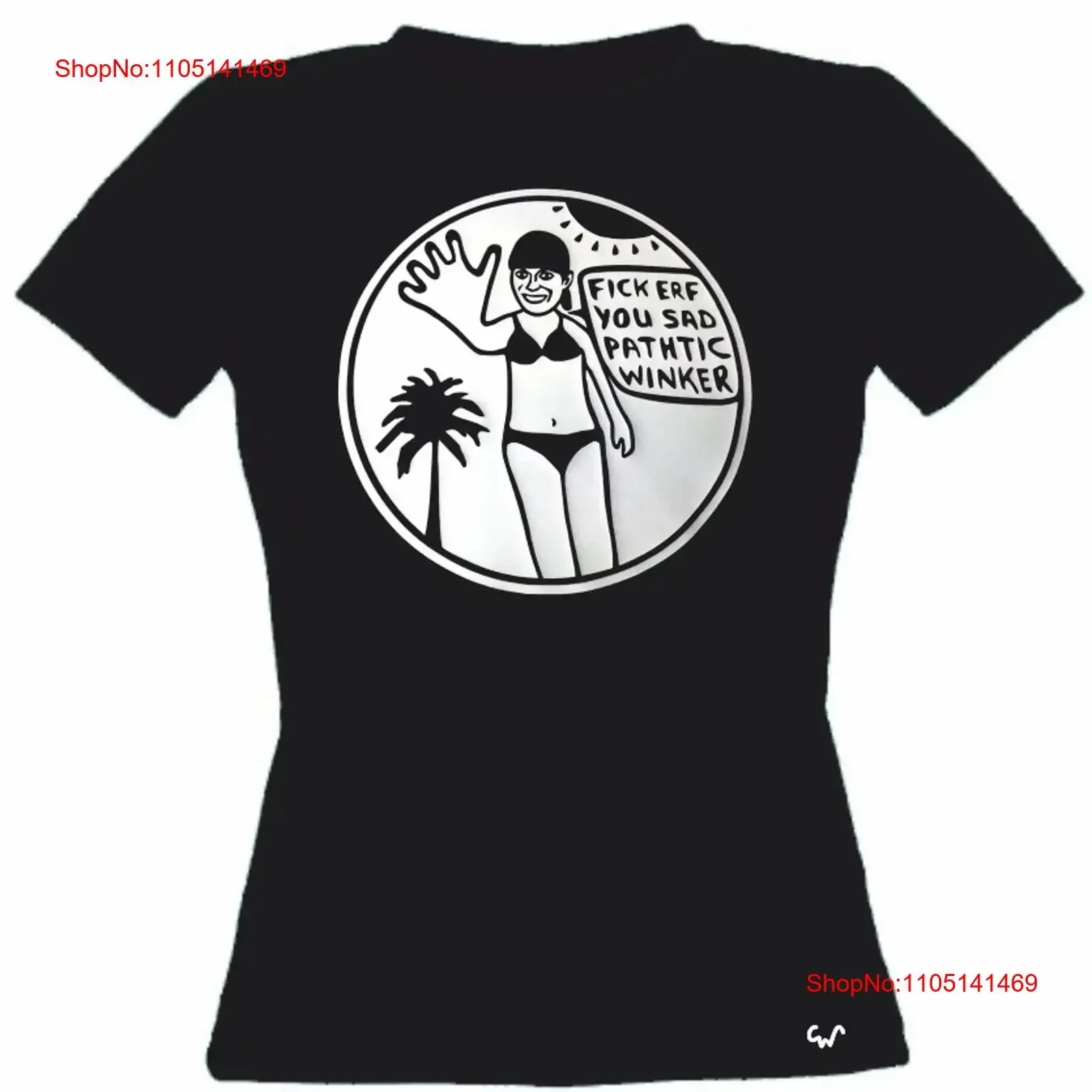 

Rik Mayall LADIES Bottom T Shirt tee FICK ERF inspired UK comedy funny vintage Washed Top For Everyday Wear Stylish streetwear