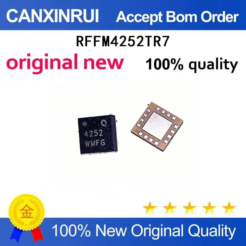 

(5-100 Pieces) Brand new original RFFM4252TR7 4252 QFN spot chip IC