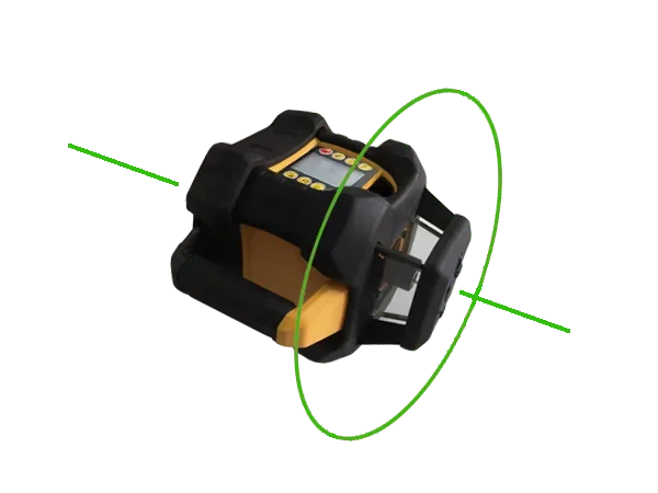 2025 Premium Products Professional 3D HWR206DG Green Laser Levels Self-Leveling 360 Horizontal & Vertical rotary laser