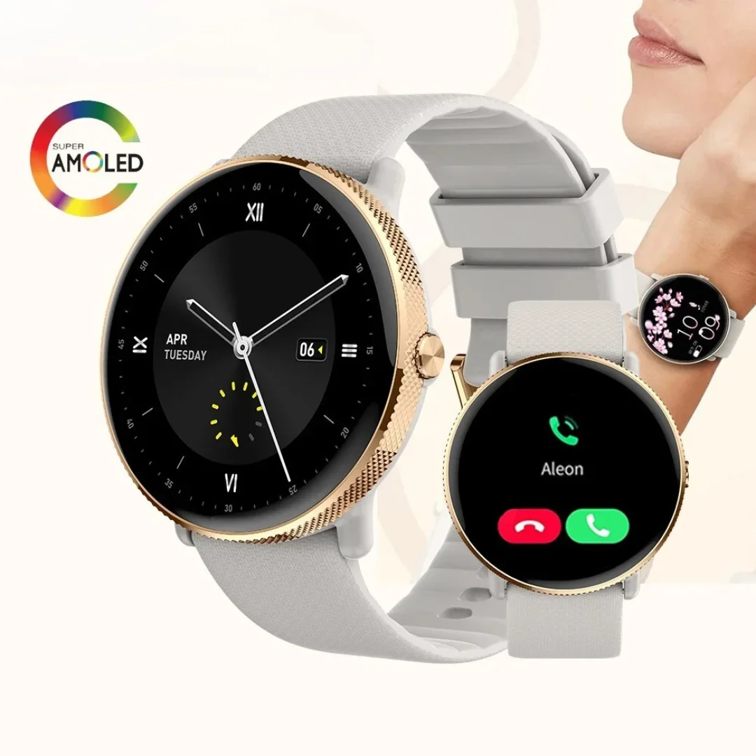 2024 New Unisex Smartwatch 1.43 Inch HD Bluetooth Call Heart Rate Monitor IP68 Waterproof Excellent for Sport and Festival Gifts