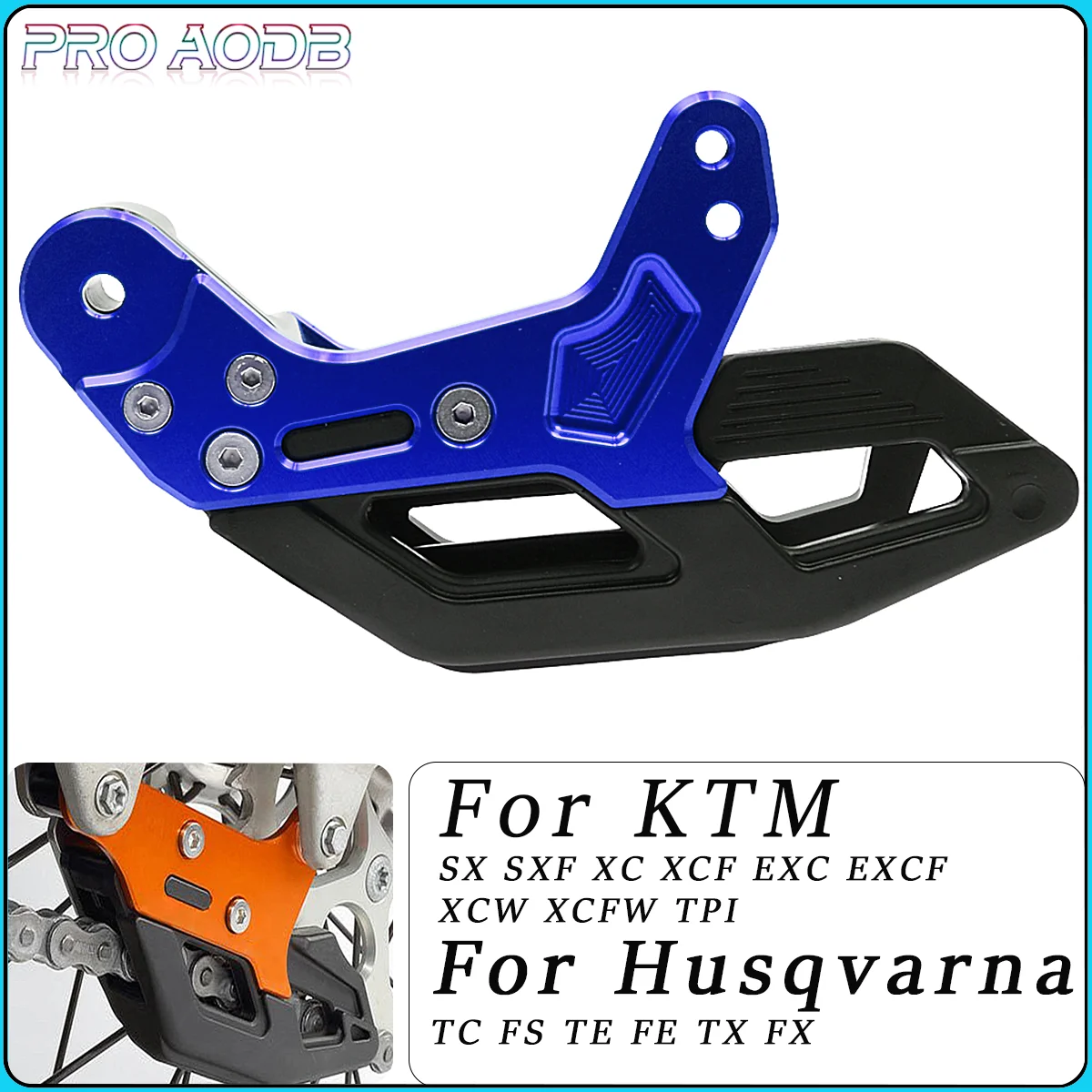 Motorfiets Chain Guide Cover Guard Protector Voor KTM Husqvarna SX SXF EXC XCF TC TE FE FC TX FX FS 125 250 300 350 450 500