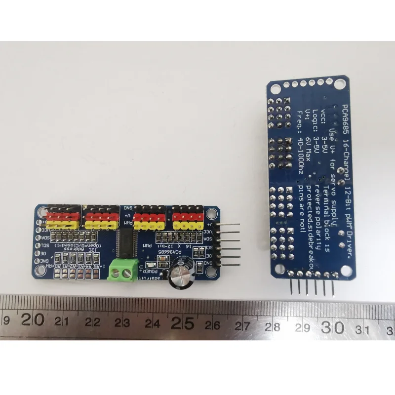 16-канальный 12-битный PWM сервопривод PCA9685PW, драйвер для I2C интерфейса PCA9685, модуль для Raspberry Pi