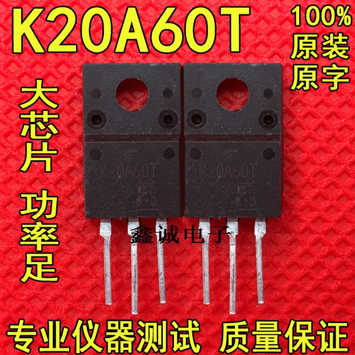 Free shippingK20A60U K20A60T TK20A60U  TO-220F NPN MOS 20A 600V 10pcs