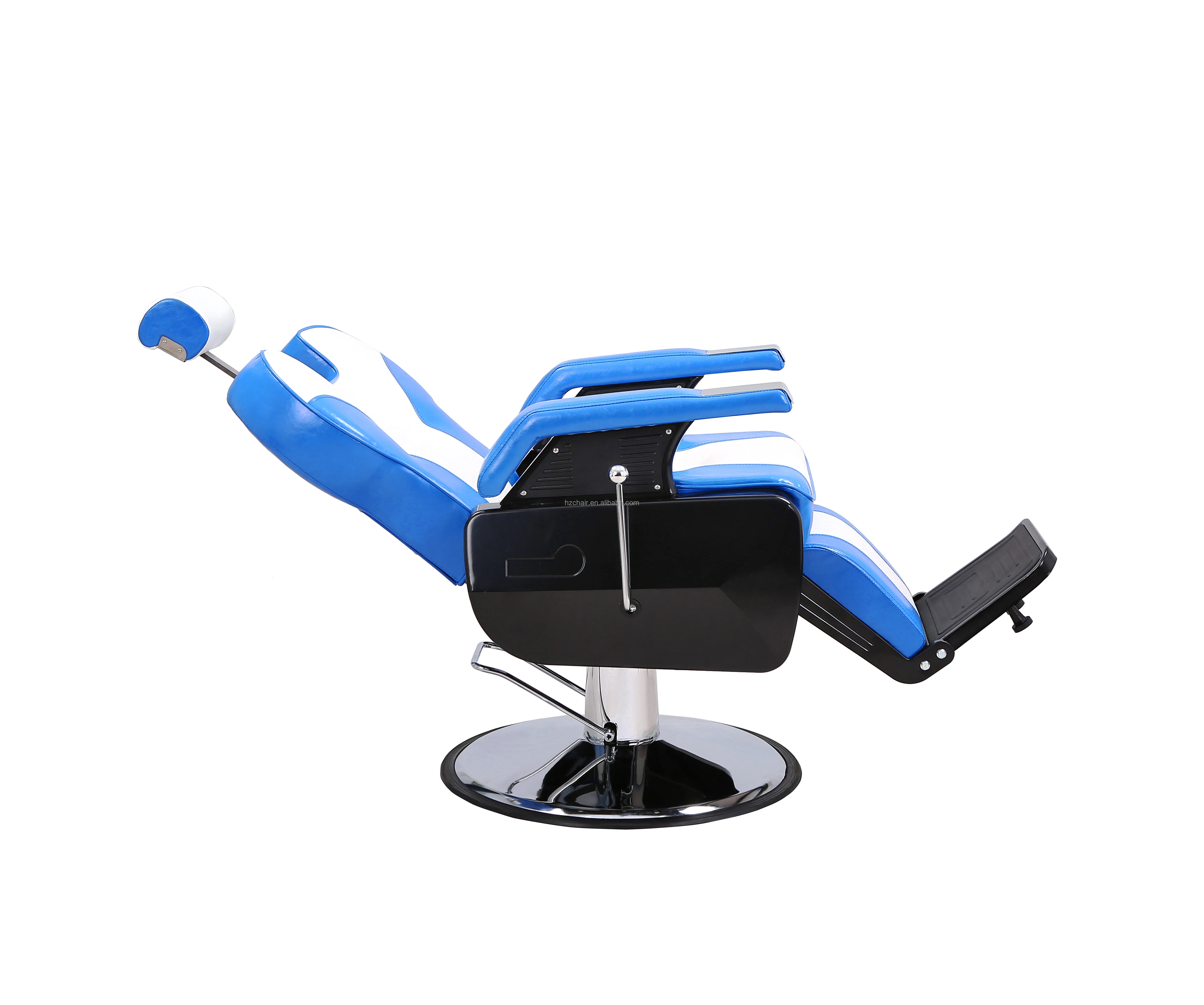 Neuer Stil Blau Weiß Friseurstühle Friseursalon Salonmöbel Friseurstuhl