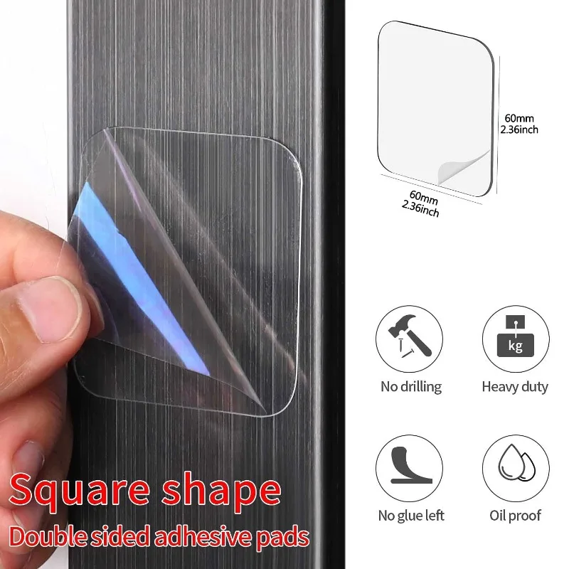 Double Sided Tape Adhesive Pads for Mounting Waterproof High Viscosity  Self Adhesive Pads for Home Wall Decor Photo Frame Hook