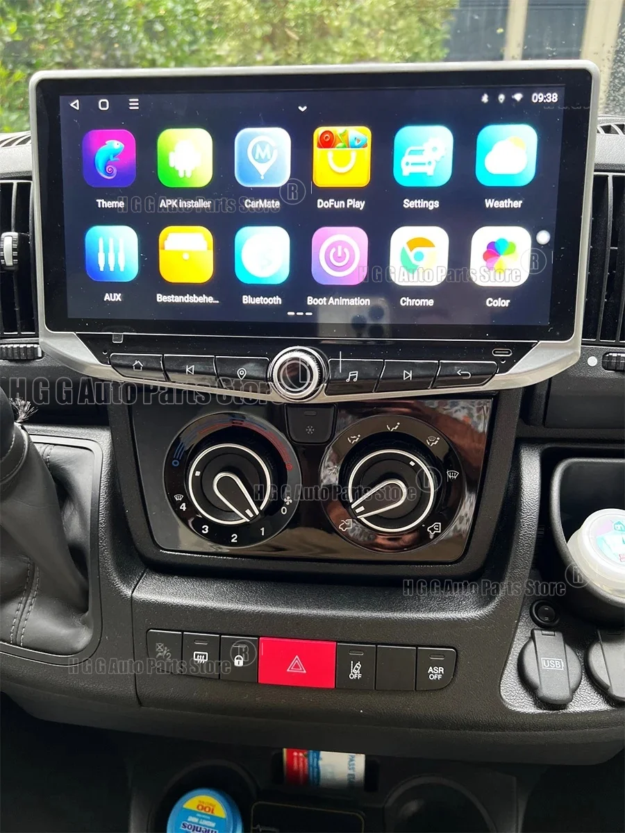 Android Screen For Fiat Ducato Peugeot Boxer Citroen Jumper 2006-2022 CarPlay GPS Navi Car Multimidia Video Player Autoradio