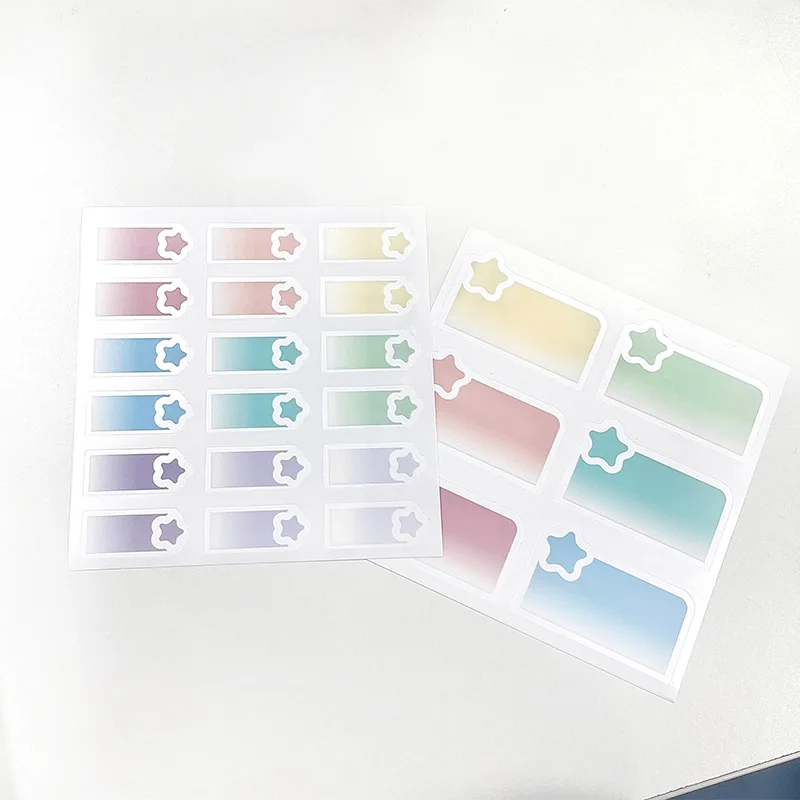 1Pc 60/90/180 Sheets Transparent PET Waterproof Sticky Note Pads Notepads Posits for School Stationery Office Supplies