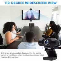 Webcam Full HD 2 Million HD Image Sensor Clear Video Desktops 1080P Webcam Web Cam Computer Camera USB Camera