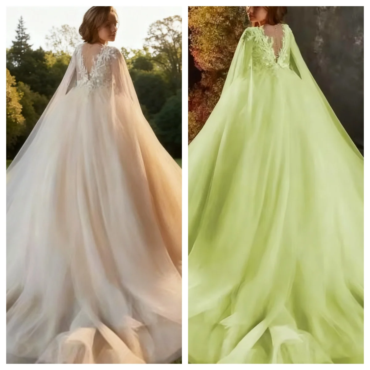 Elegant White Flower Girl Dress First Communion Dress Lace Print Princess Wedding Party Children's Birthday Dress