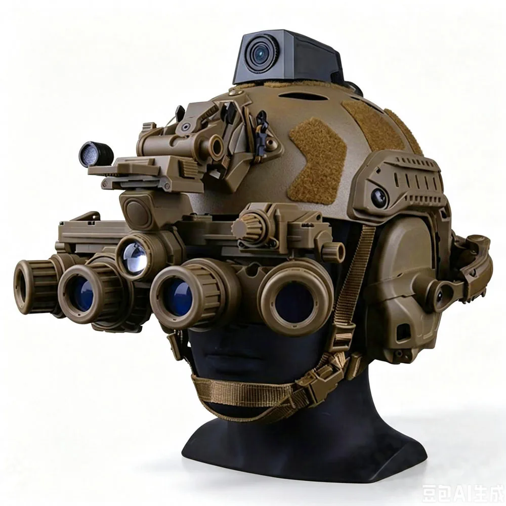 GPNVG18 Night Vision Goggle DUMMY Model Kit Thermal Fusion Version Fast Airsoft Helmet Mount Binocular Adjustable Cosplay Props
