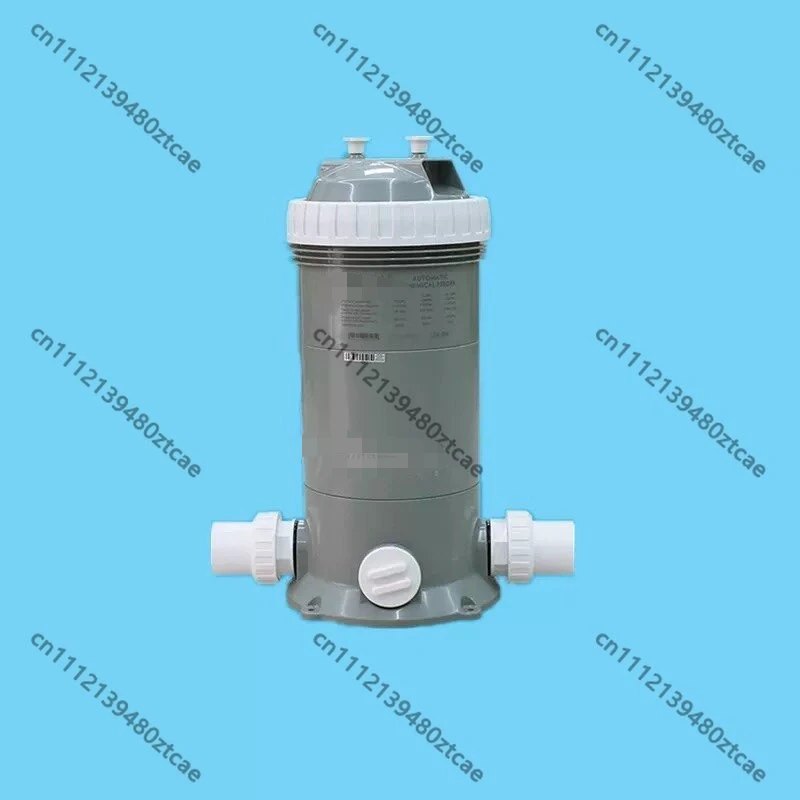 Universal Large Capacity Inline Automatic Chlorine Dispenser Multiple Sizes Swimming Pool Disinfection Sanitizing Equipment