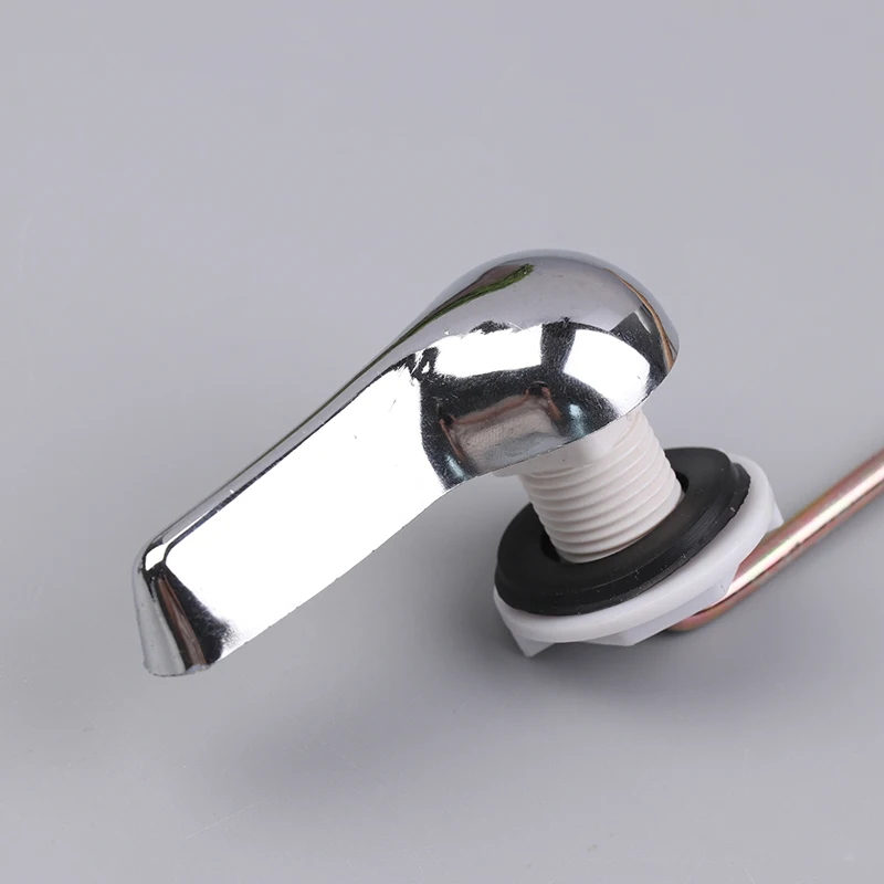 1PC Front/Side/Top Mount Water Tank Trip Lever Handle Side Button Switch For Toilet Seat Water Tank Push Button Toilet Flush Kit