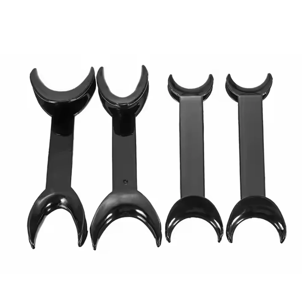 

50 шт., стоматологический инструмент, форма, внутриротовые ретракторы для щек, открывалка для губ, двойная головка, ортодонтические зубы, открывалка для рта, размер S/L