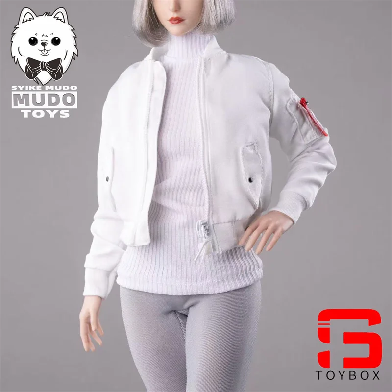 CTC-010 1/6 스케일 파일럿 자켓 레저 코튼 코트 패션 의류 모델 맞는 12 "여성 군인 액션 피규어 바디 인형