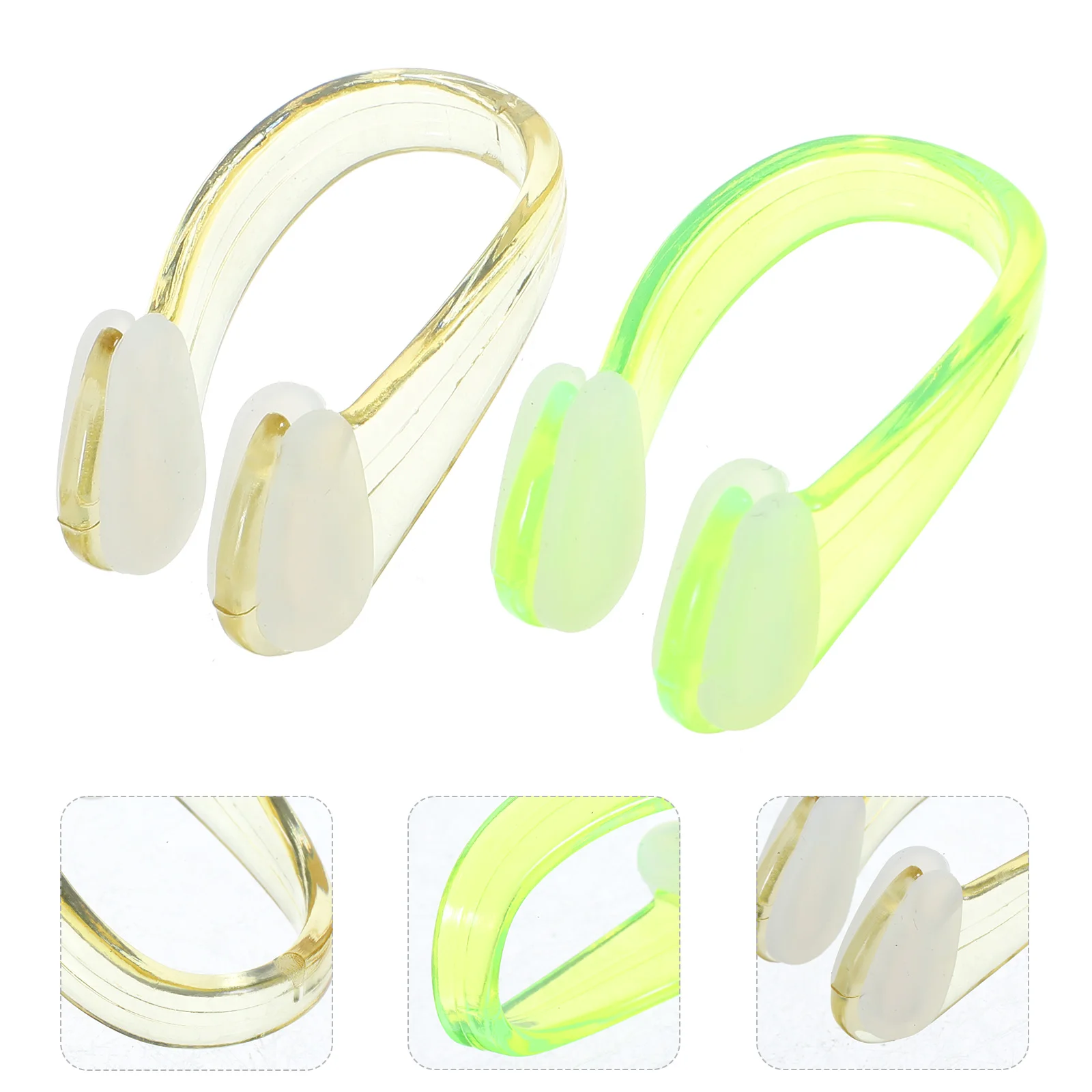 

4pcs Silicone Non-S Waterproof Lightweight Comfortable For Adults s Sport Bath Diving Snorkeling Swim Plugs Silicone Swim