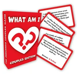 What Am I? - Valentines Gift for Him / Her / Boyfriend Girlfriend - Anniversary Card Board games