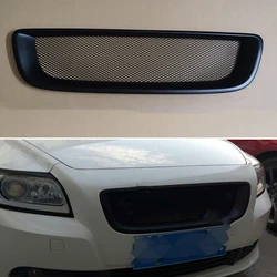 For Volvo S40 2007 2008 2009 2010 2012 2013 Year Racing Grille Redesign Front Bumper Grill Body Kit Accessories