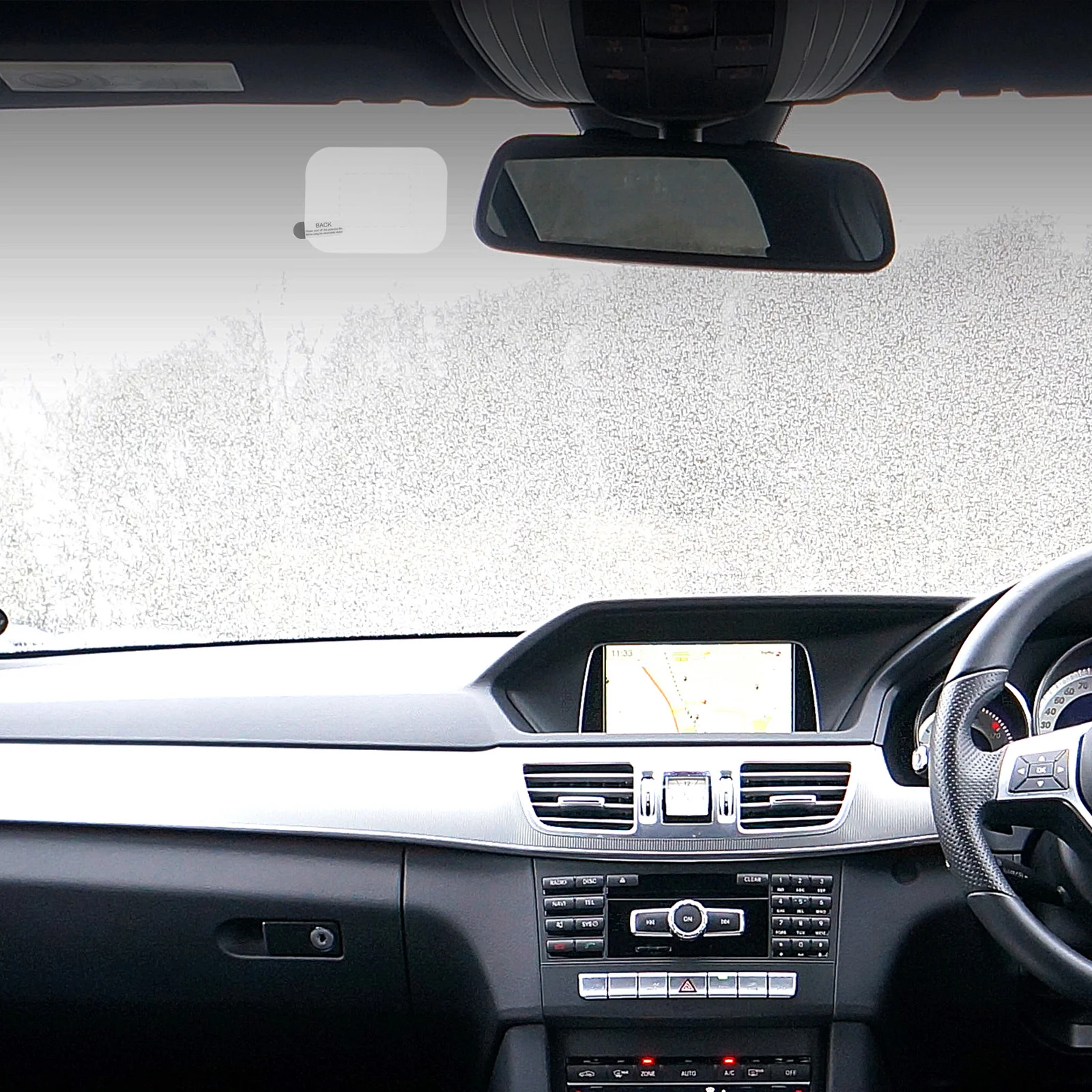 

12 Sheets Windshield Dashcam Static Mount Films Scratch Resistant Clear Protective Sticker Electrostatic Adhesive Film