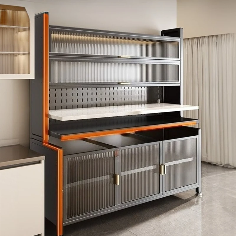 

Cabinets Multifunctional cupboards Microwave oven storage rock slabs