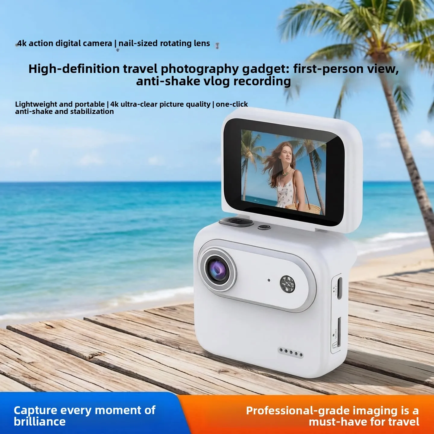 

sports thumb camera high definition anti-shake camera chest fixed outdoor campus