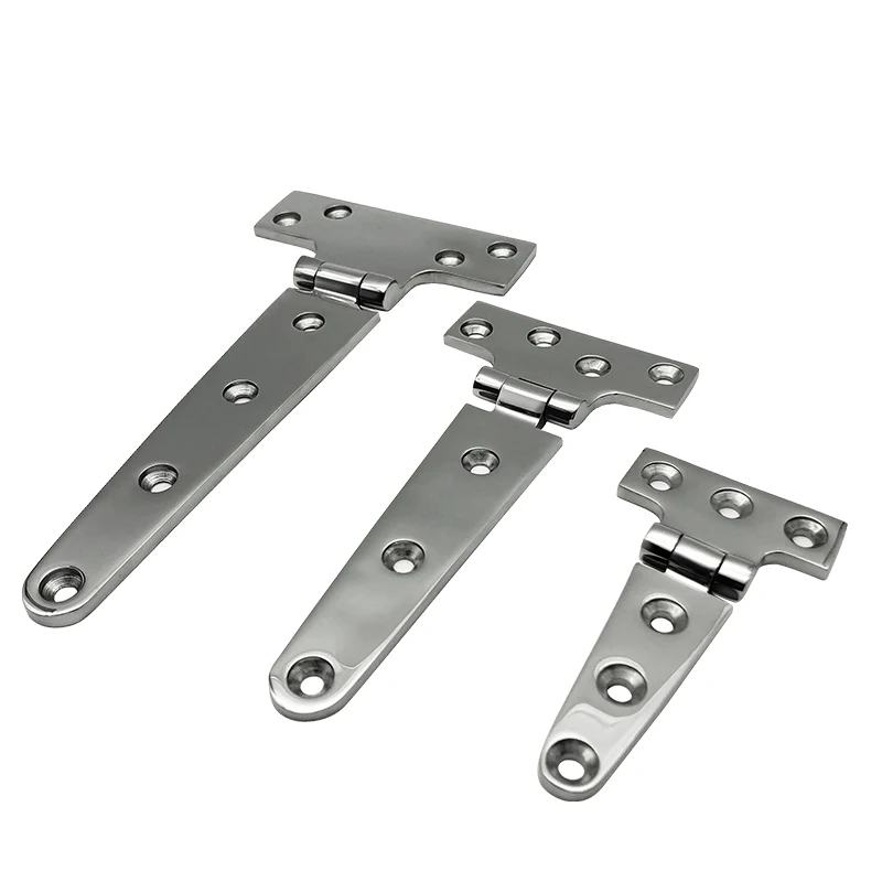Zawiasy Heavy Duty Marine 316 Stainless Steel Tee Hinges Boat Caravan Cabinet Shed Garden Wooden Door & Gate T Hinge Hardware