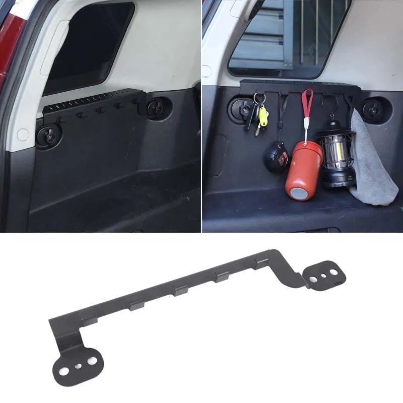 

for Toyota FJ Cruiser 2007-2021 Car Rear Trunk Hooks Multifunctional Extension Hooks Umbrella Holder Interior Organizer Parts