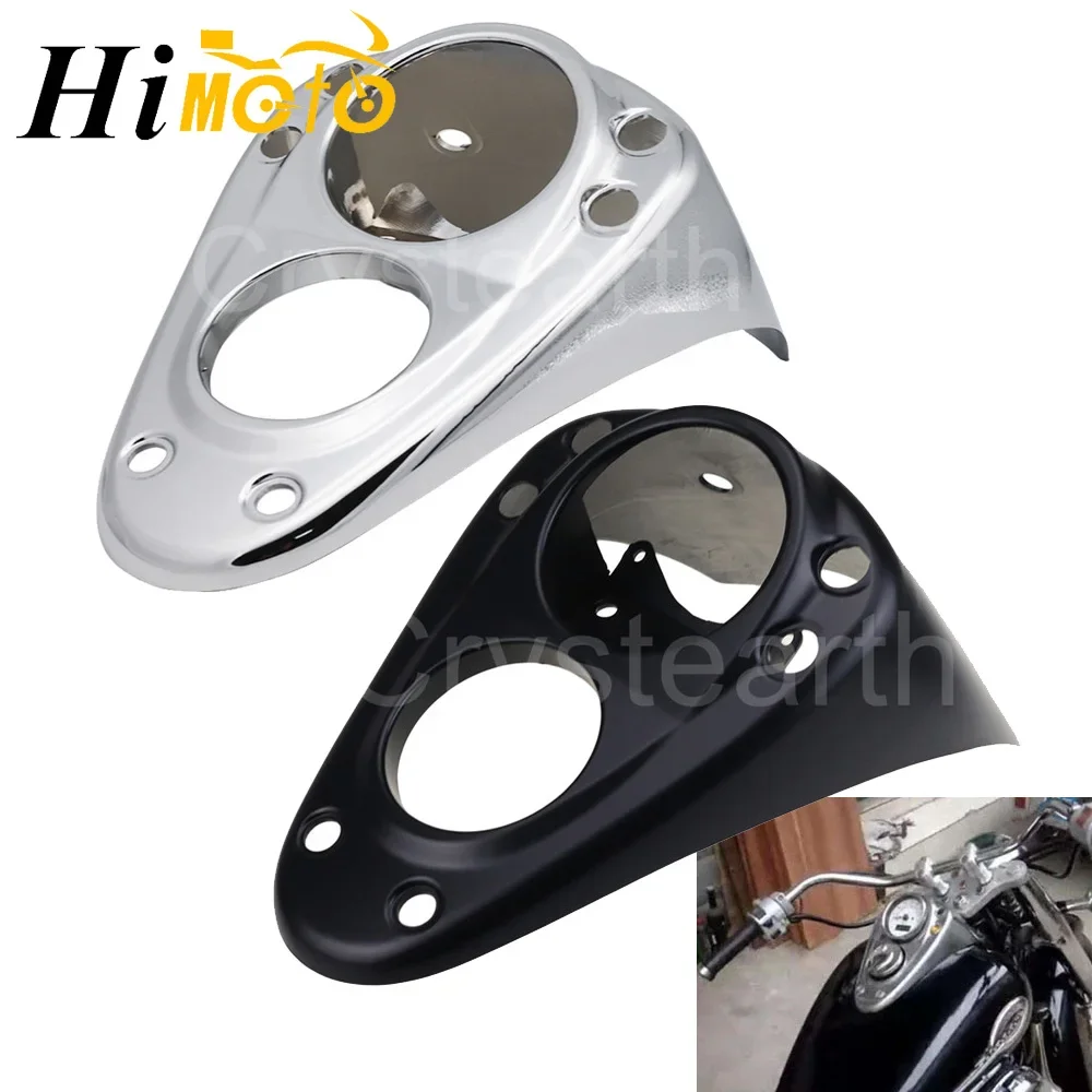 

Motorcycle Instrument Gauges Speedometer Odometer Tachometer Cover Tank Lock Cover For Honda Shadow ACE VT400 VT750 1997-2003