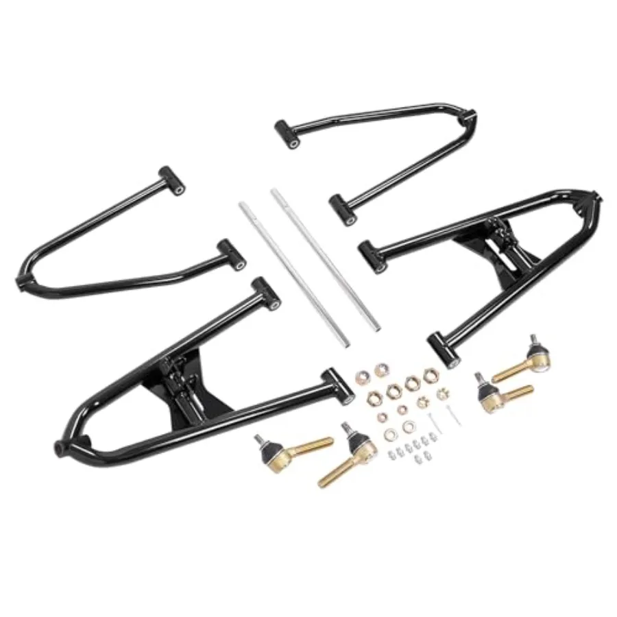 

Передний рычаг A, совместимый с Kawasaki KFX400 20052008 г. и Suzuki Quadsport Z400 LTZ 400. Регулируемые рычаги подвески черного цвета.