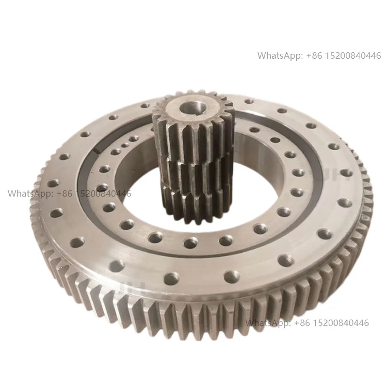 Worm Drive Slew Bearing Truck Trailer External Gear Slewing Bearing for Jib Crane
