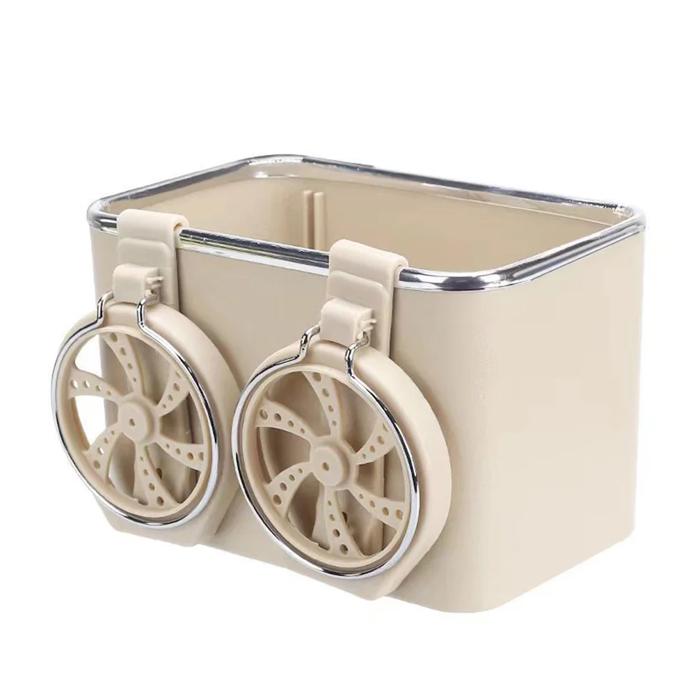 

Car Tissue Box Backseat Armrest Cup Holder Multifunctional Storage Organizer Large Space ABS Corrosion Resistant Impact Car