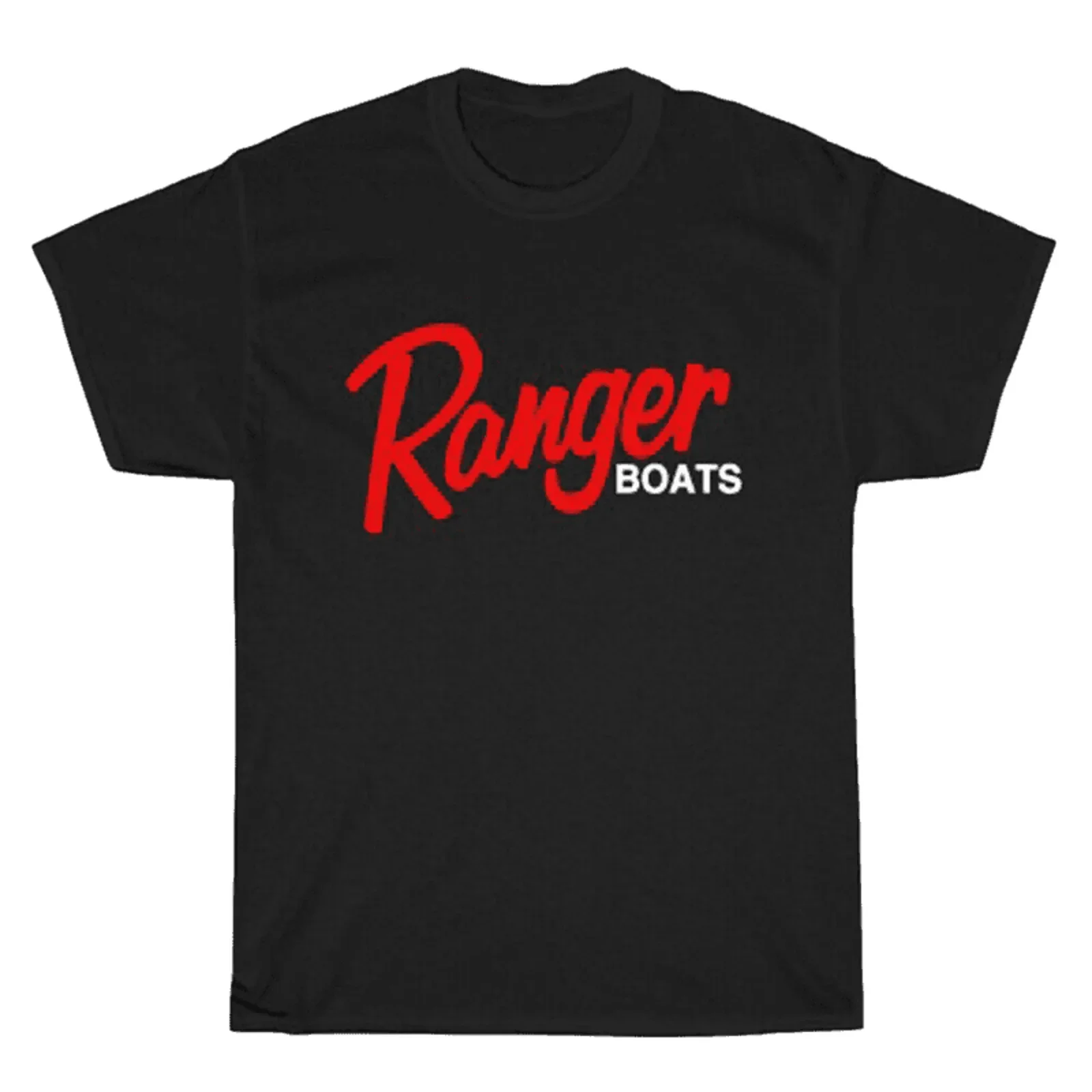 Hot New Ranger Booaats Logo Men's Black and White T-Shirt USA Size S to 5XL long or short sleeves