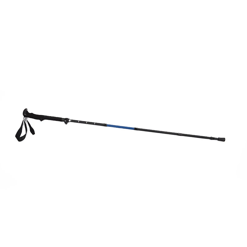 Ultralight Trekking Poles Aluminium 5 Sections Folding Walking Stick