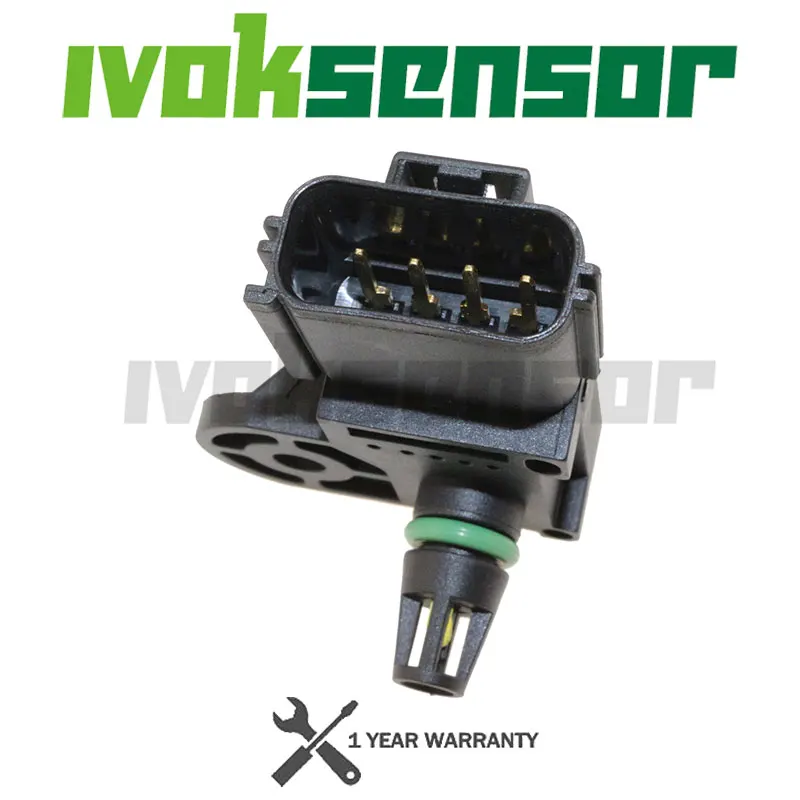 0261230123 MAP Sensor Intake Air Boost Pressure For Mazda Ford C-Max Escape Fusion Expedition Explorer Mustang Transit