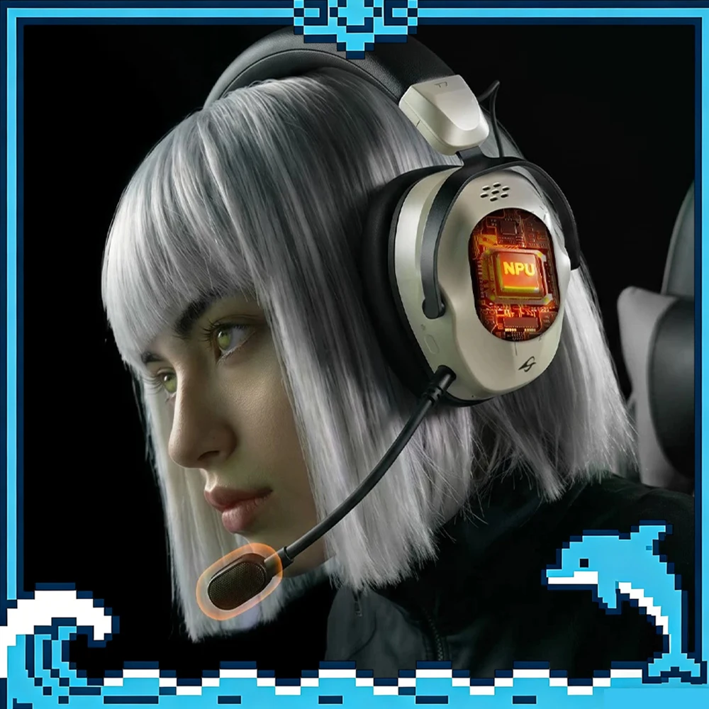 XIBERIA T7 Wireless Three Cavity Frequency Division Architecture Wireless Bluetooth Headset Tri Core Heterogeneous Flagship Chip