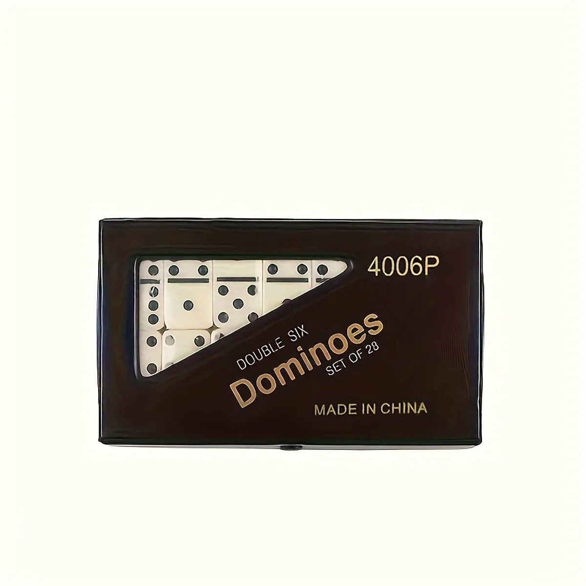 1Set Double Six Domino Set Entertainment Leisure Travel Fun Table Game Domino Gift Children\'s Puzzle Toy PVC Duoble 6 Dominoes