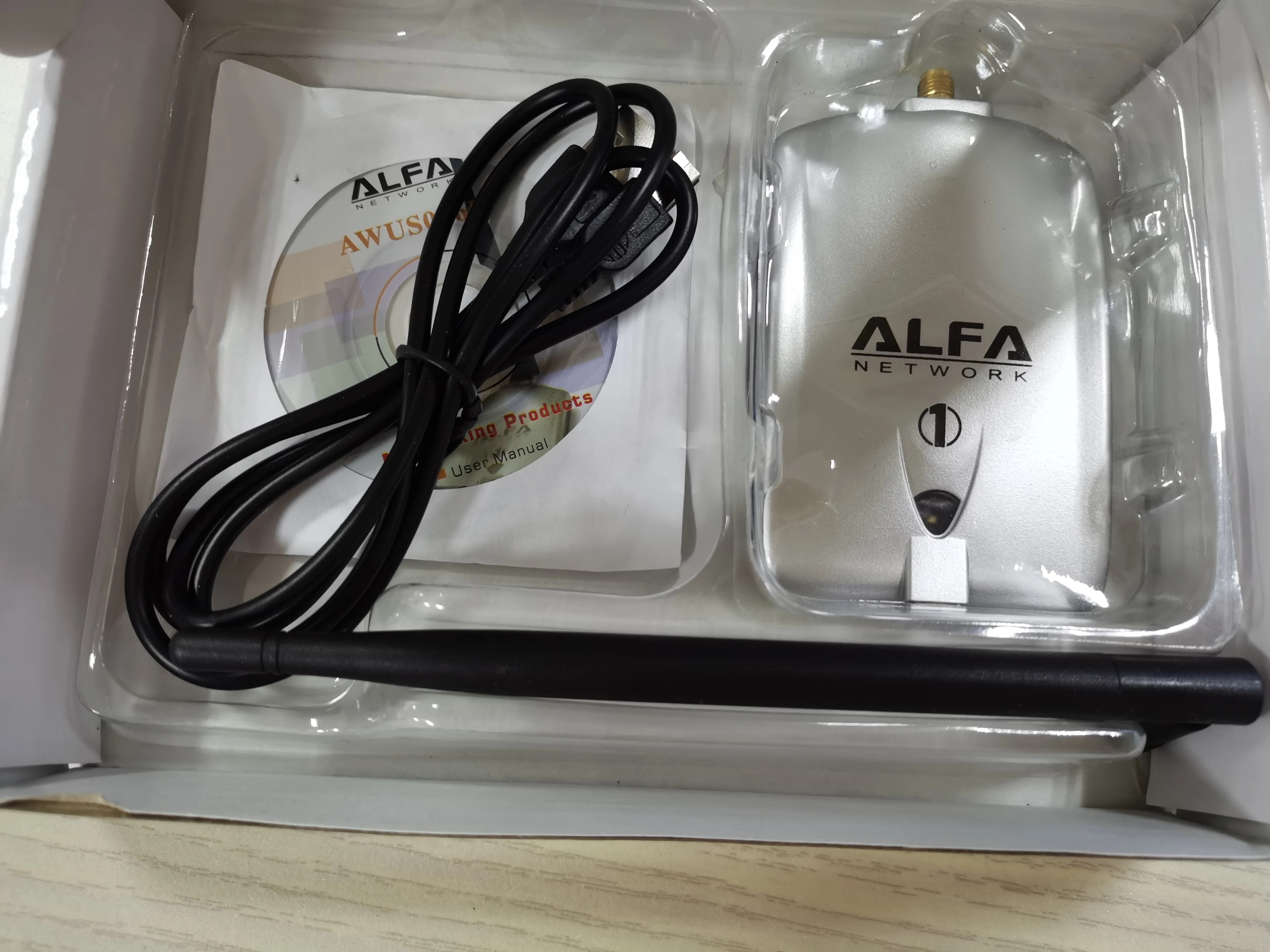 Imagem -05 - Alfa Awus036h Kali Cdlinux Drive- Usb Placa de Rede Penetração sem Fio Rtl8187