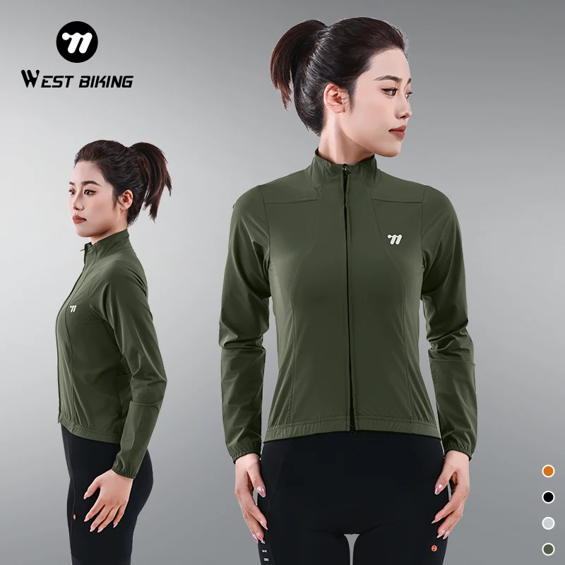 

Женская велосипедная ветровка с длинным рукавом, сверхлегкая ветрозащитная ветровка для шоссейного велосипеда, спортивная куртка на открытом воздухе, одежда для велосипеда