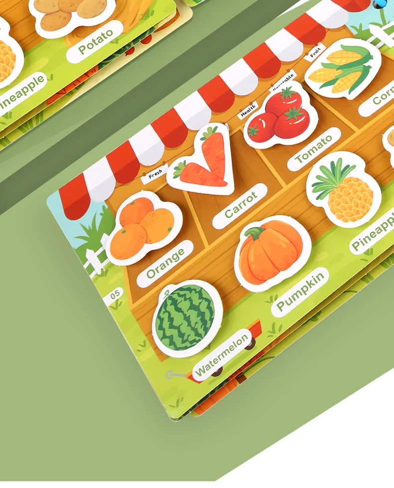 Montessori Baby Beschäftigt Buch Mein Erstes Ruhiges Buch Paste Frühes Lernen Bildung Spielzeug Kinder Passende Spiel Spielzeug für Kinder 1 2 3 jahre – Detail 22