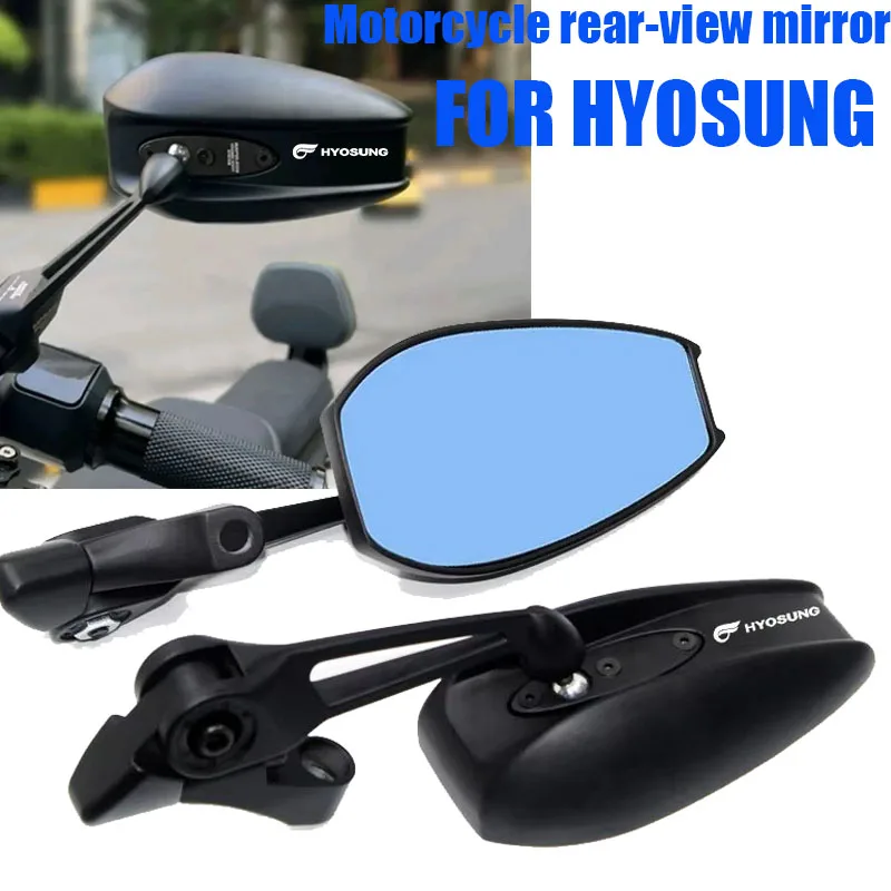 For HYOSUNG Aquila GV300S GV300 S GV 300 S 300S 125 GT 250 650 650R GTR Aluminum alloy motorcycle rearview mirror,side mirror