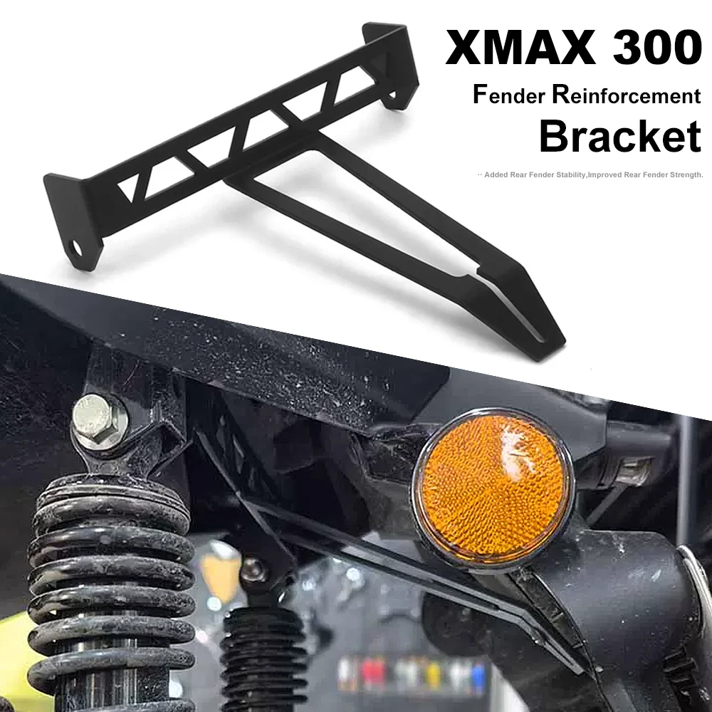 

Motorcycle X-MAX300 Rear Fender Support Mudguard Metal Reinforcement Bracket For Yamaha X-MAX 300 XMAX300 XMAX 300 2023 2024