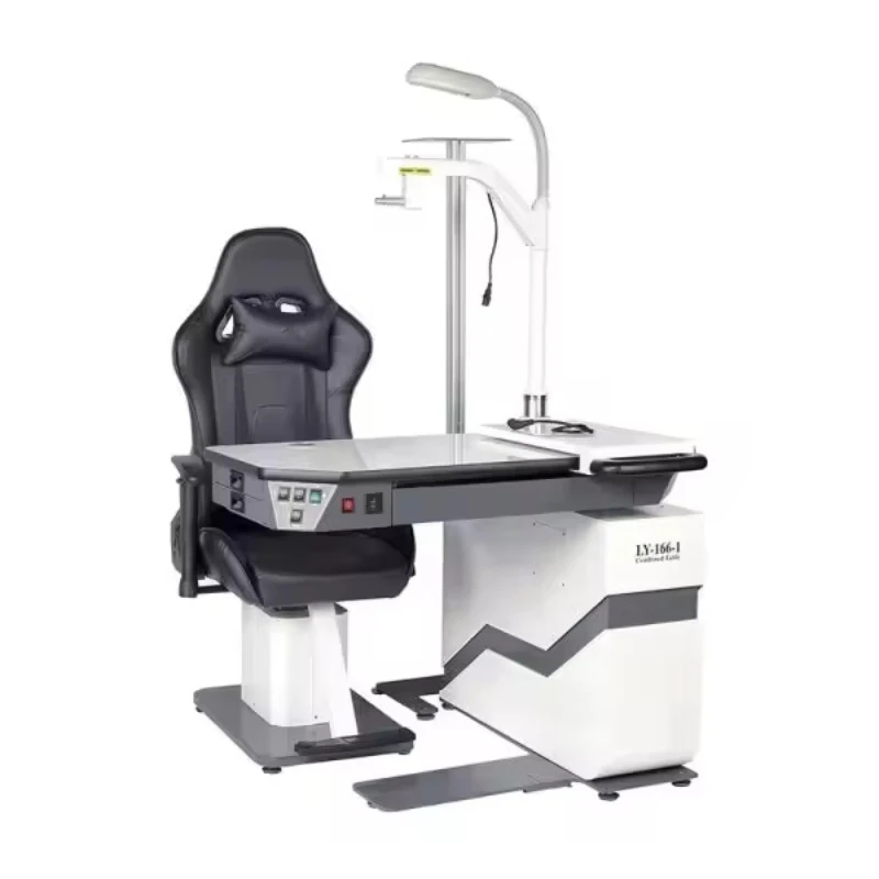 

Combined Table and Chair Unit Optometry Combination Table Eyeglasses Equipment Optometry Device LY-166-1
