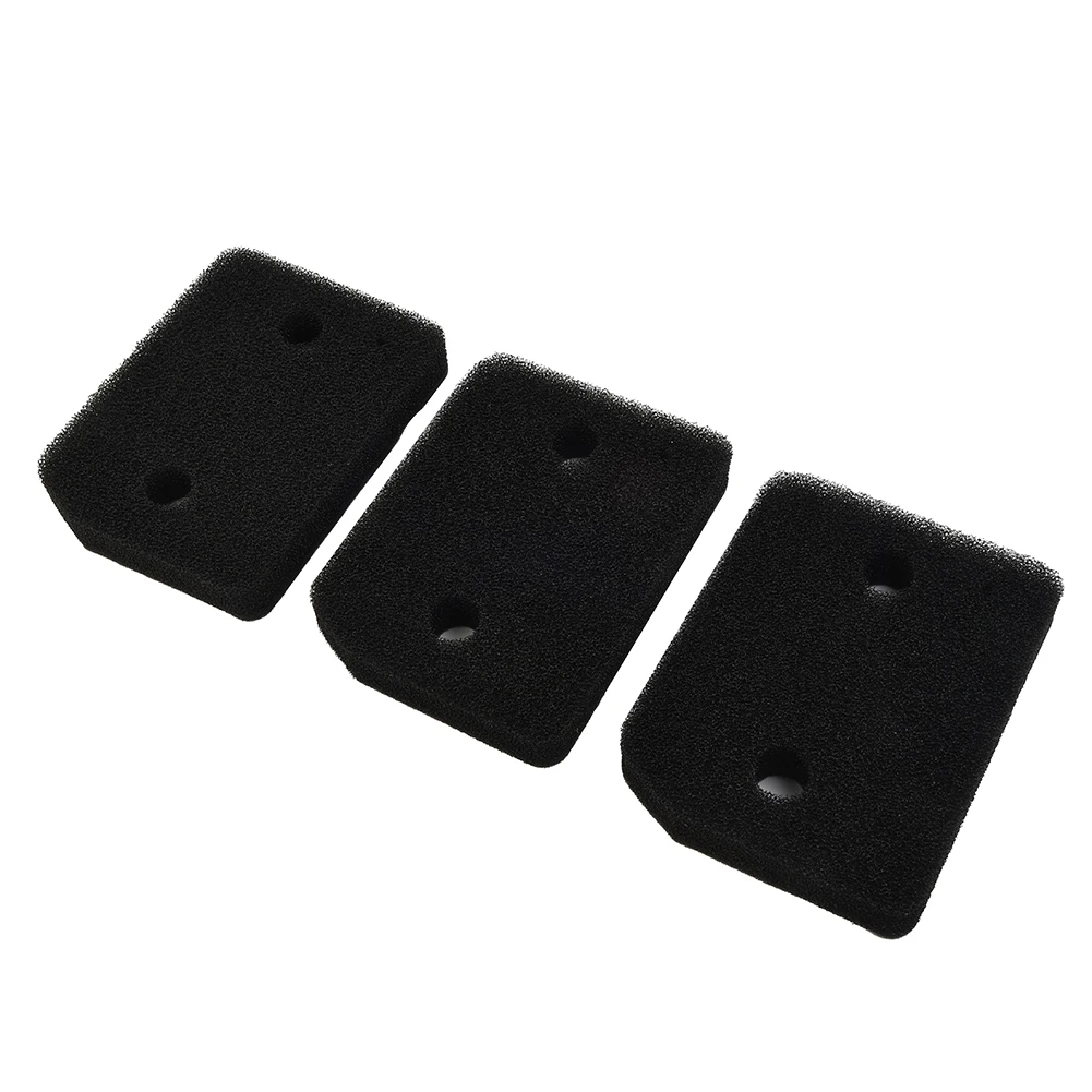 Langlebig for durable High Quality Schwammfilter Sponge Filter Filter 3PCS 9164761 Black Sponge Filter Sponge Heat