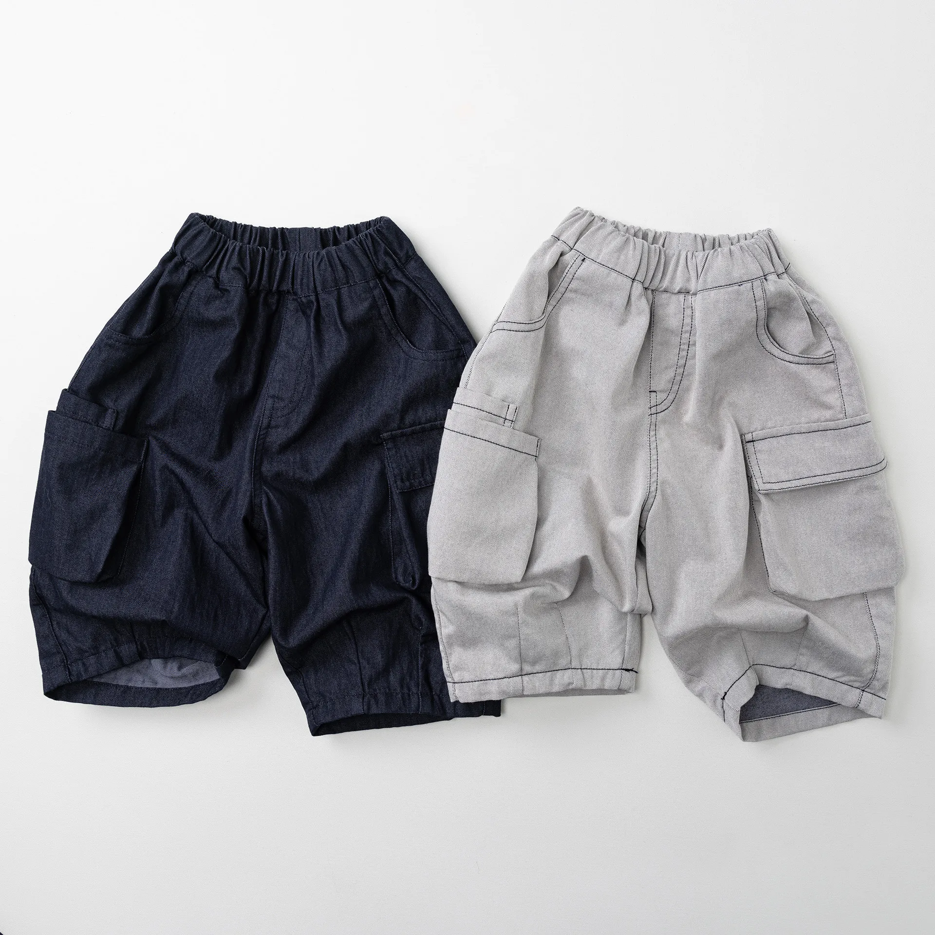 

Летние новые повседневные брюки для девочек 2026 года, винтажные джинсы для мальчиков, тонкие джинсовые брюки для детей, свободные джинсы для малышей, детская одежда