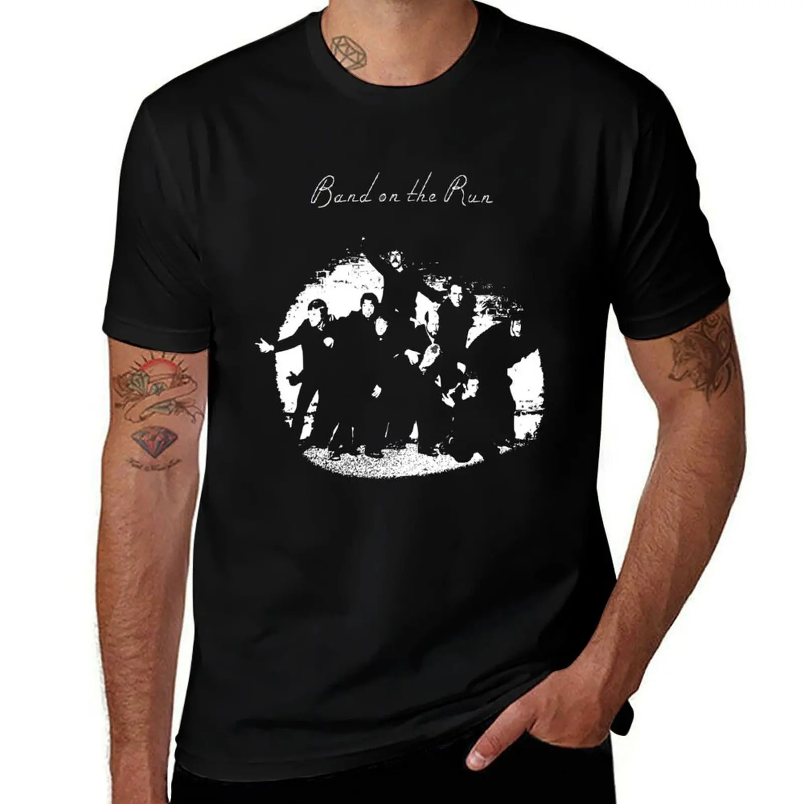 

On The Run T-Shirt Louboutins plus sizes black t-shirts for men